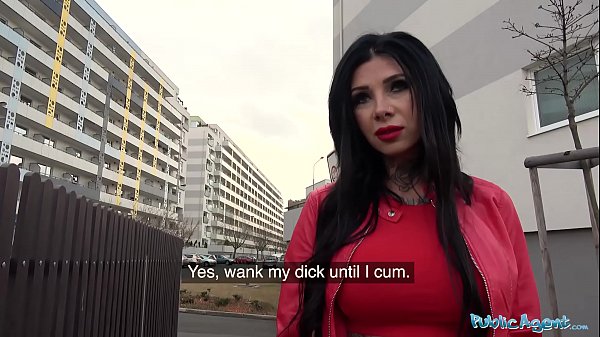 Public Agent Big Tits and tattoos fucked outside