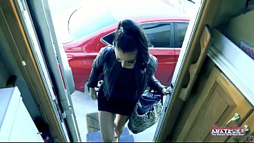 Raven Lane Tiny Blonde Cutie Deep BJ Intense Relentless Pussy Slam!