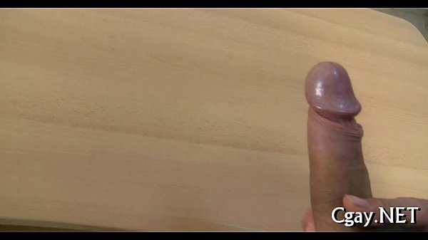 Obscene blow job for lusty gay