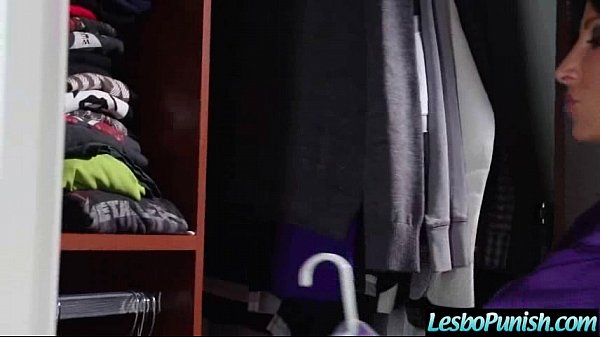 Lez Girl (lezley&monique) Get Sex Toy Punish By Mean Lesbo clip-28