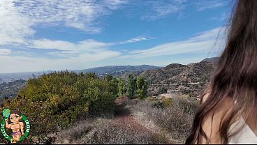 COMPLETE GIRLFRIEND EXPERIENCE: Sloppy Hollywood Sign Blowjob Aubry Babcock vol.49