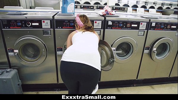 ExxxtraSmall - Petite Teen (Cali Hayes) Fucked in Laundromat