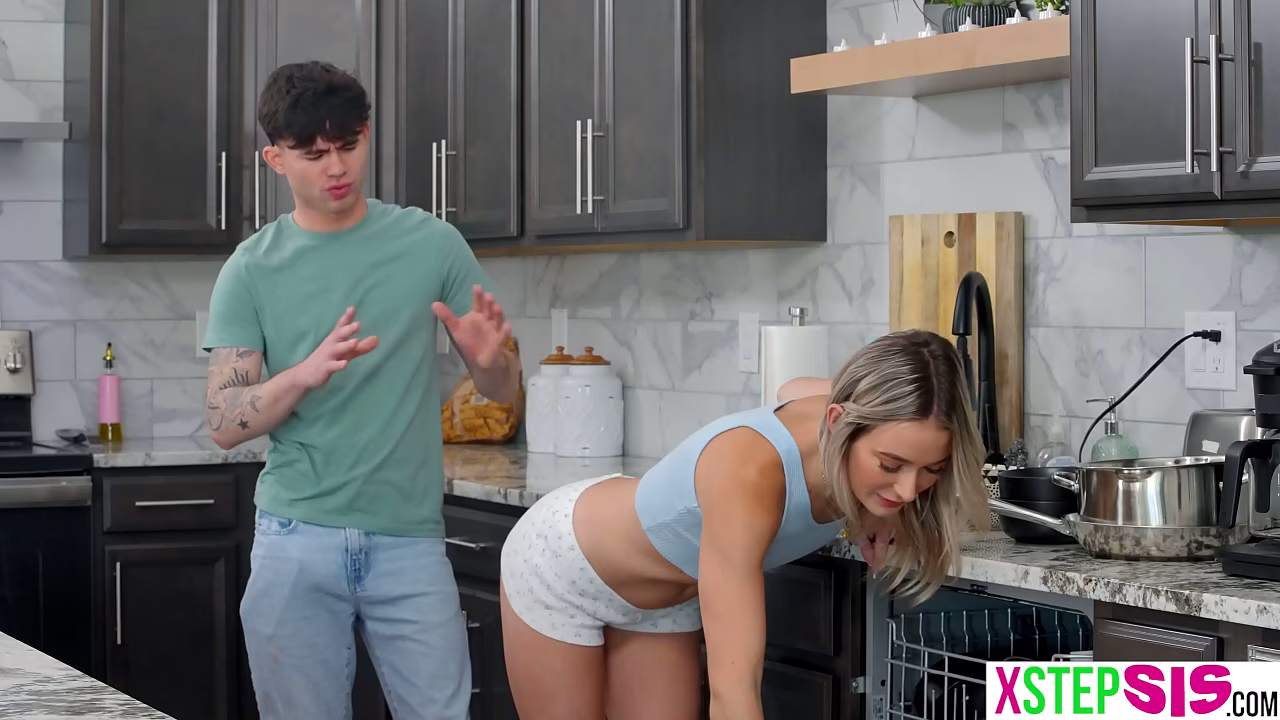 Playing tag with my hot teen stepsister leads to passionate sex