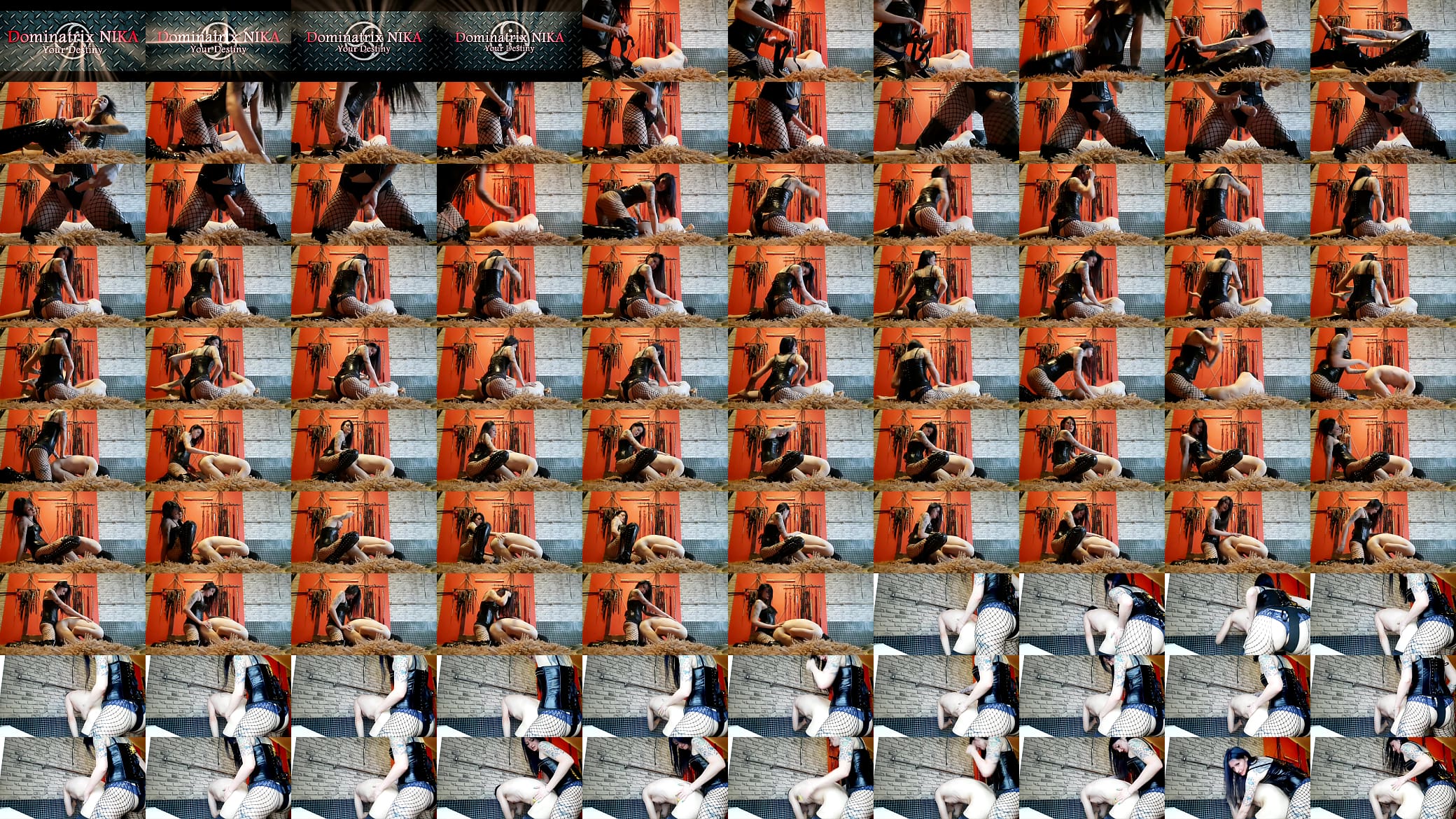 Dominatrix Nika put on her strapon and fucked a naughty boy in the ass! 预览图