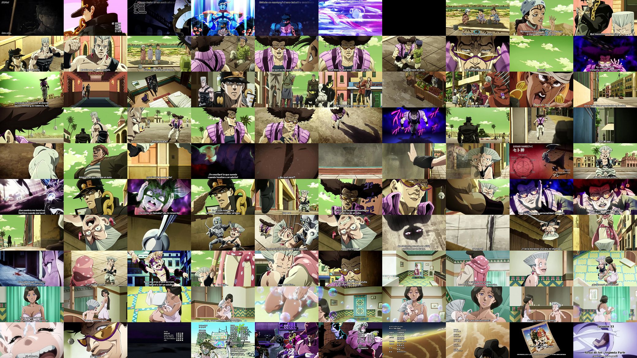 jojo&#039;s bizarre adventure stardust crusaders Egypt Arc capitulo 8 (sin censura) 预览图