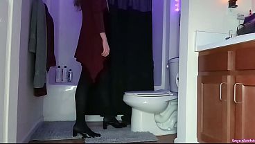 Church Girl Sage Eldritch Peeing #3 AND #4 [Voyeur]