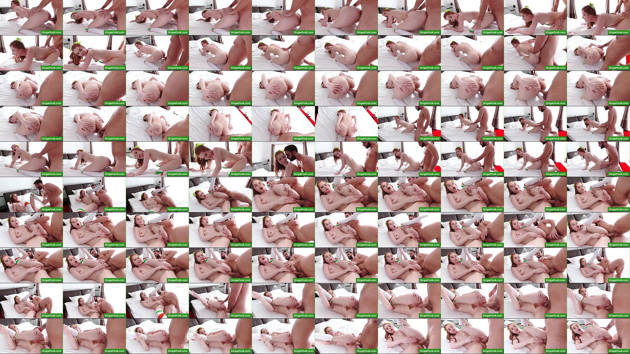 Pepper Hart sexy teen redhead love doggystyle 预览图