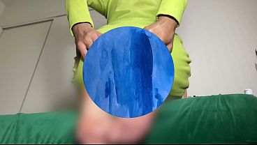 Fine Ass Art - Blue Painting by Pink Foxx