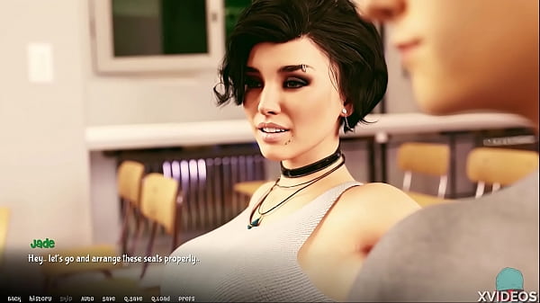 A.O.A. Academy #15 - First lesson with cute Rebecca