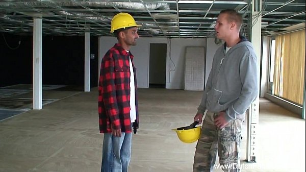 3some On The Dutch Construction Site