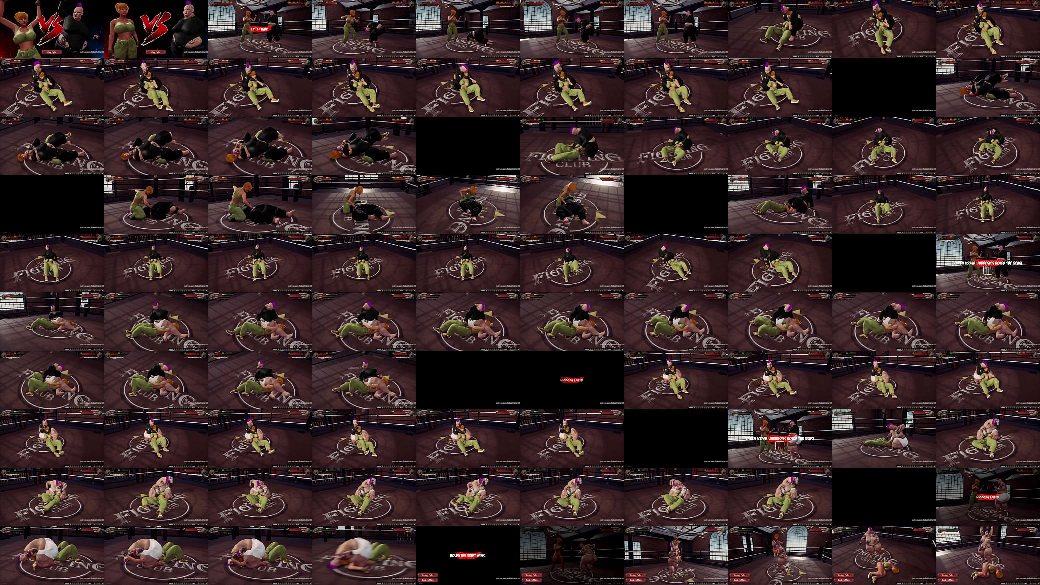 Karen Krash VS BOLDA the BEAST (Naked Fighter 3D) 预览图