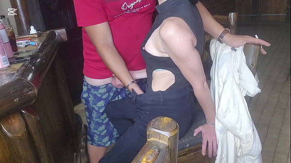 Pussyjob standing sex with my stepsis,just the tip