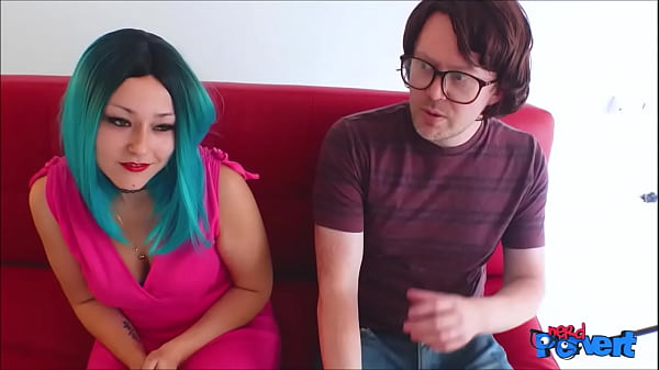 Busty Maeve Winters Deep Throating Nerd Cock