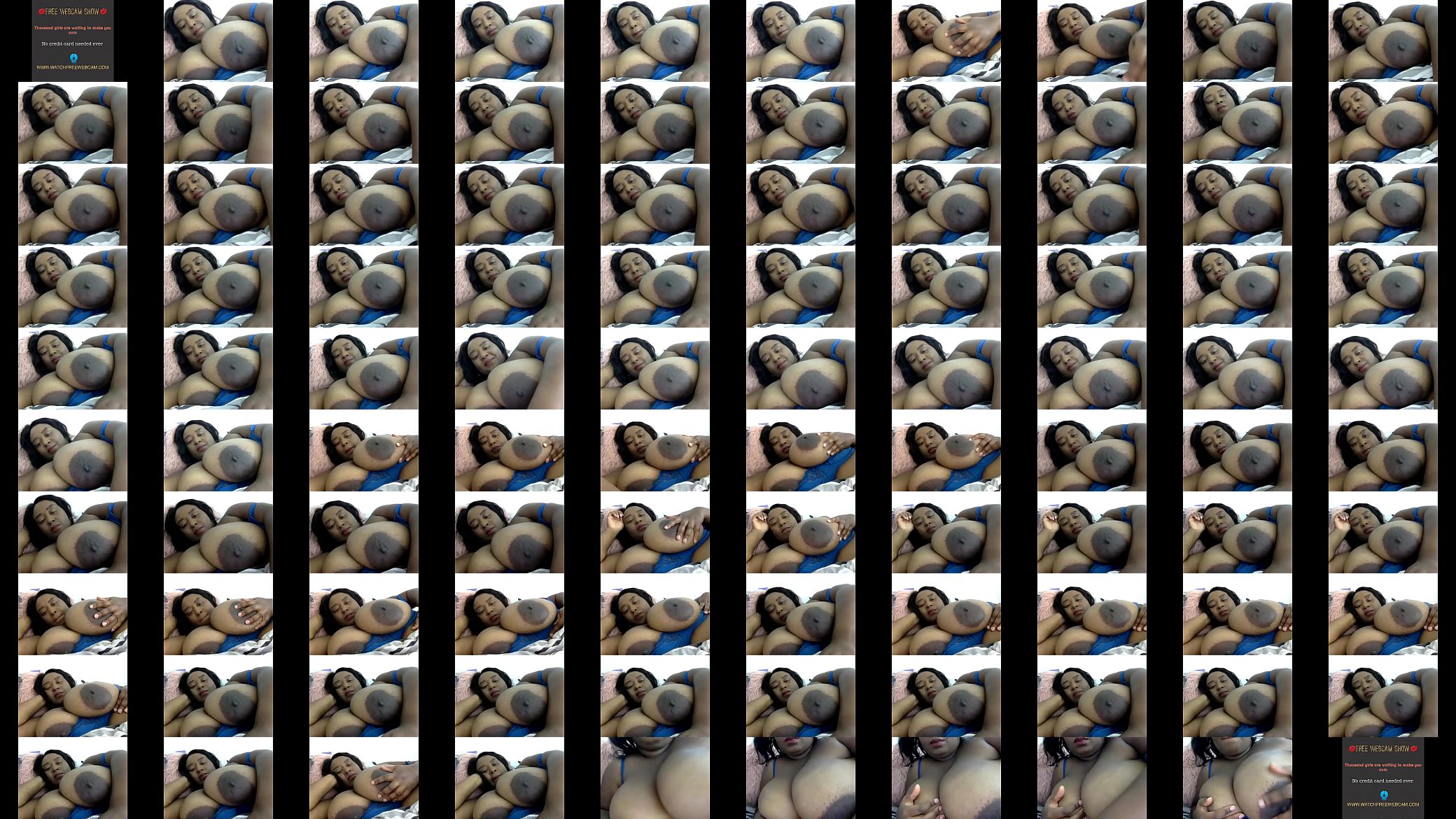 Huge tits black slut webcam 预览图