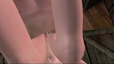 3D Animated Sex Videos - A beautiful Couple having sex in the Pirate ship including Pussy eating and anal