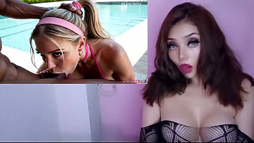 Big-assed, big-titted blonde Barbie fucked by a monstrous black cock - AI-generated by the "Ai xxx Shad" channel