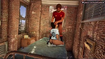 Spanish Fan Roughly Fucks Argentinian Girl in New York Hotel