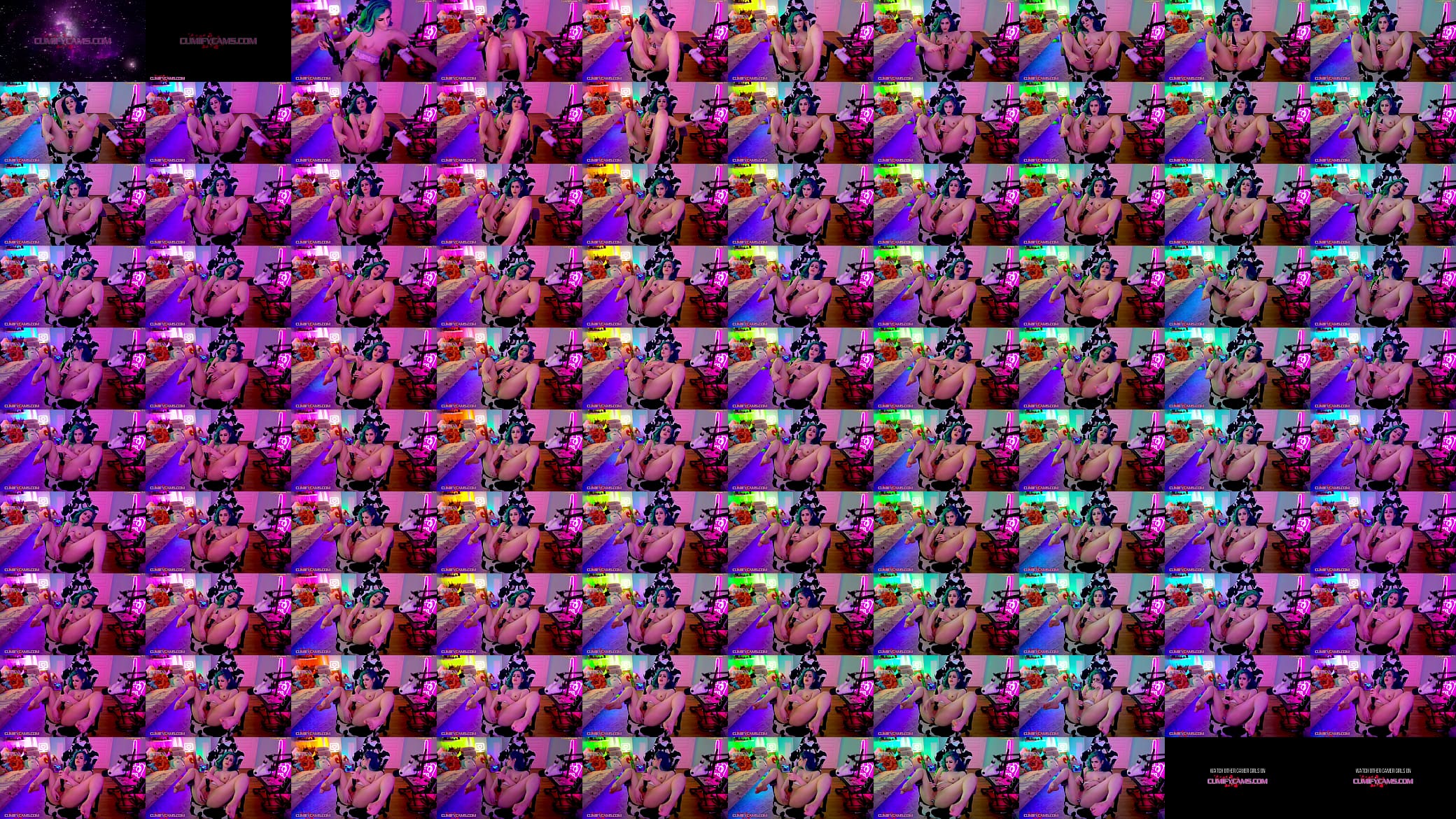 Gamer girl goes wild for her fans 预览图