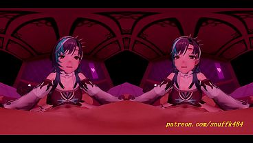 VR180 mmd Chihaya Dance 3d hololive Hentai 2 min