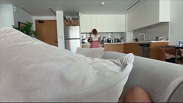 Download Video - My Thick Roommate Agreed to Fuck Me If I Cleaned For The Week