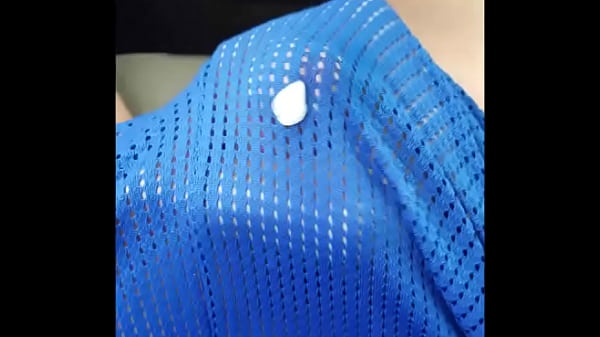 Download Video - Cumming through mesh short shorts in the car as girl passes&period;