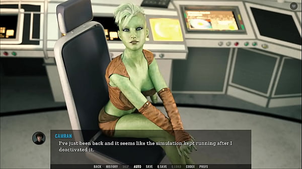 Tales From The Unending Void #27 - Green Alien Begs For Big Cock