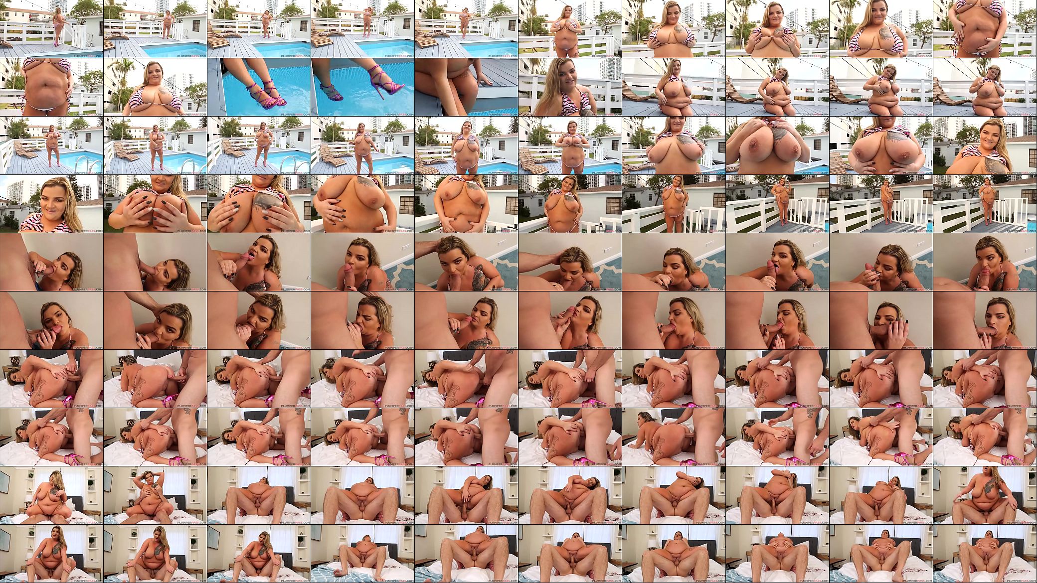 New Busty BBW Riley Curves in Her First XXX Scene 预览图