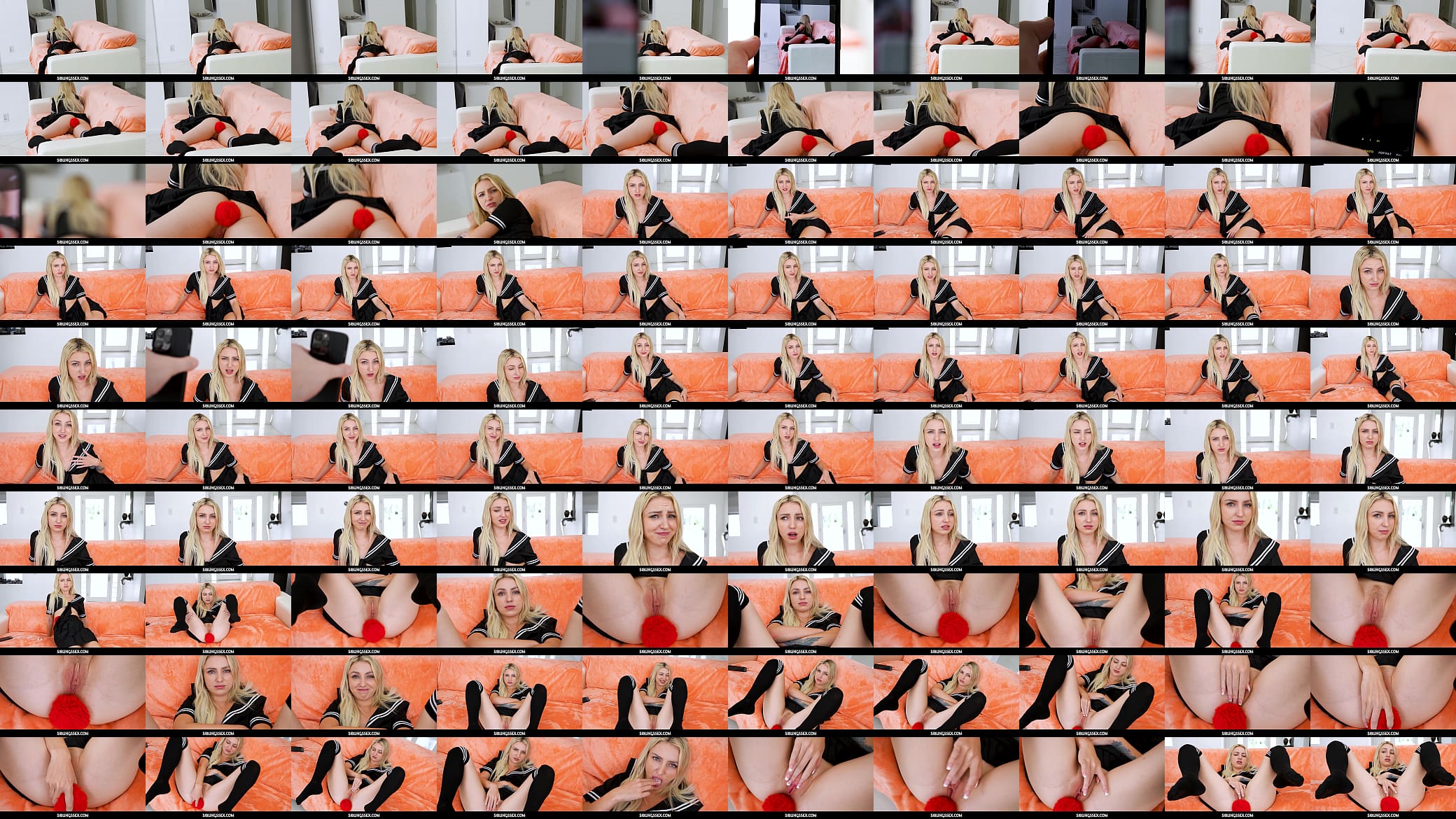 SiblingsSex -Hot blonde Teen Stepsis In Black Lingerie And Butt Plug In Her- Britt Blair 预览图