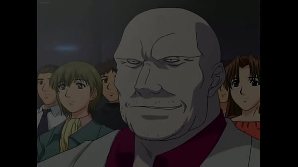Hentai cute girl and old man