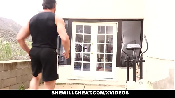 SheWillCheat- Blonde Wife Fucks Trainer In Front Of Husband