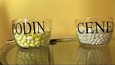 After she goes for a ride, she sucks a dick and takes another ride - on a hard cock!