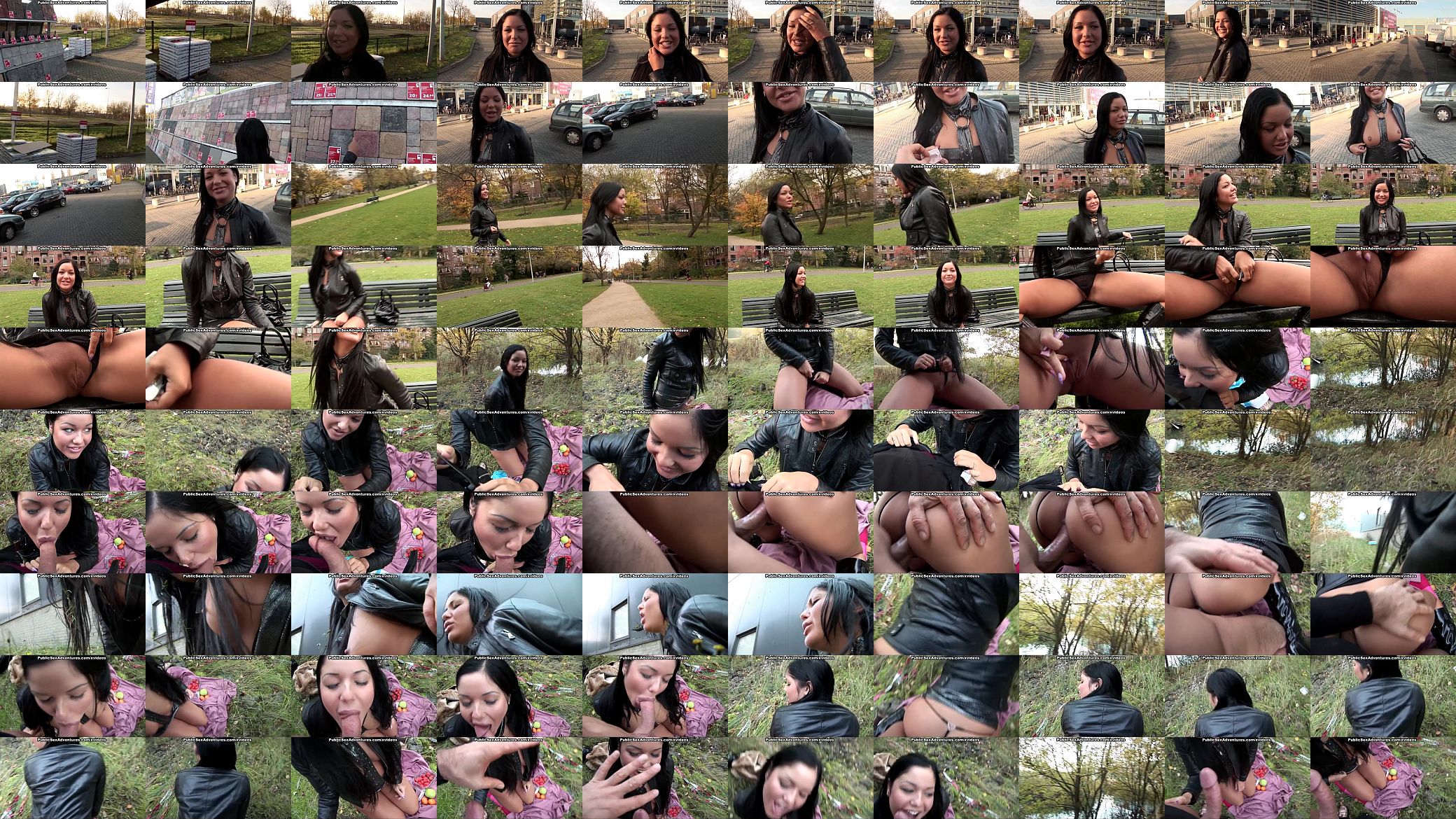 Flashing sexy tits and taking hard dick outdoors 预览图