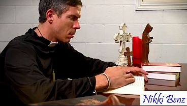 Deviant Priest Mick Blue Bangs Coeds Nikki Benz & Jessica Jaymes!