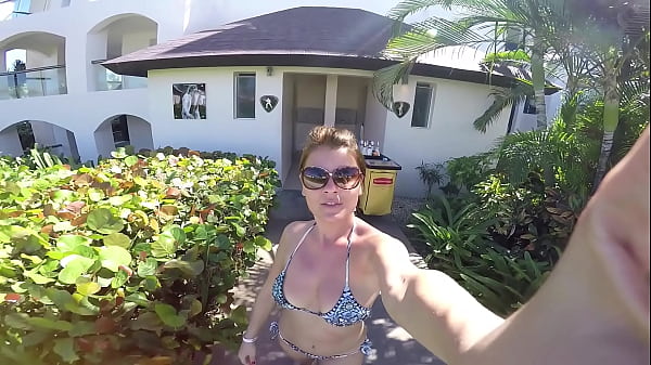 Jasmine Rouge - COUPLE HOLIDAY VIDEO #3 - FROM PARIS TO PUNTA CANA - FIRS CRAZY FUCK DAY - authentic couple