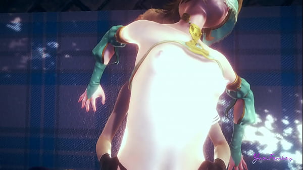 The Legend of Zelda Yaoi Femboy - Link Double penetration Threesome  with POV - Sissy crossdress Japanese Asian Manga Anime Film  Game Porn Gay