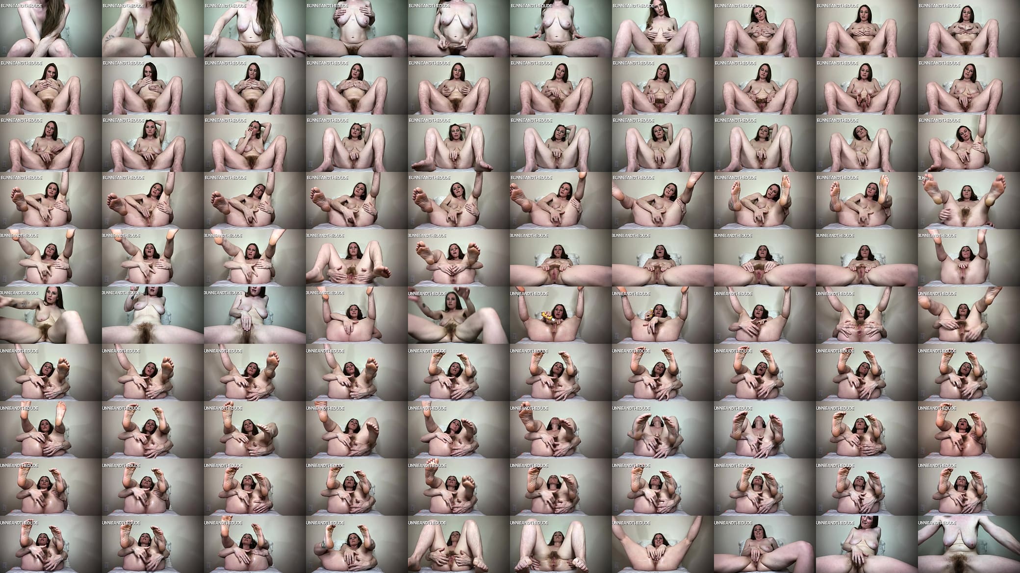 DP Curl Toes Squirt Oil Pussy - BunnieAndTheDude 预览图
