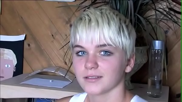 Download Video - Blonde cutie Claudia Downs gets cum after steamy fuck from stud in room