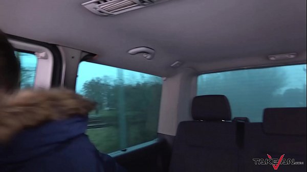 Young Czech Tricked into Getting Pounded in a Moving Van