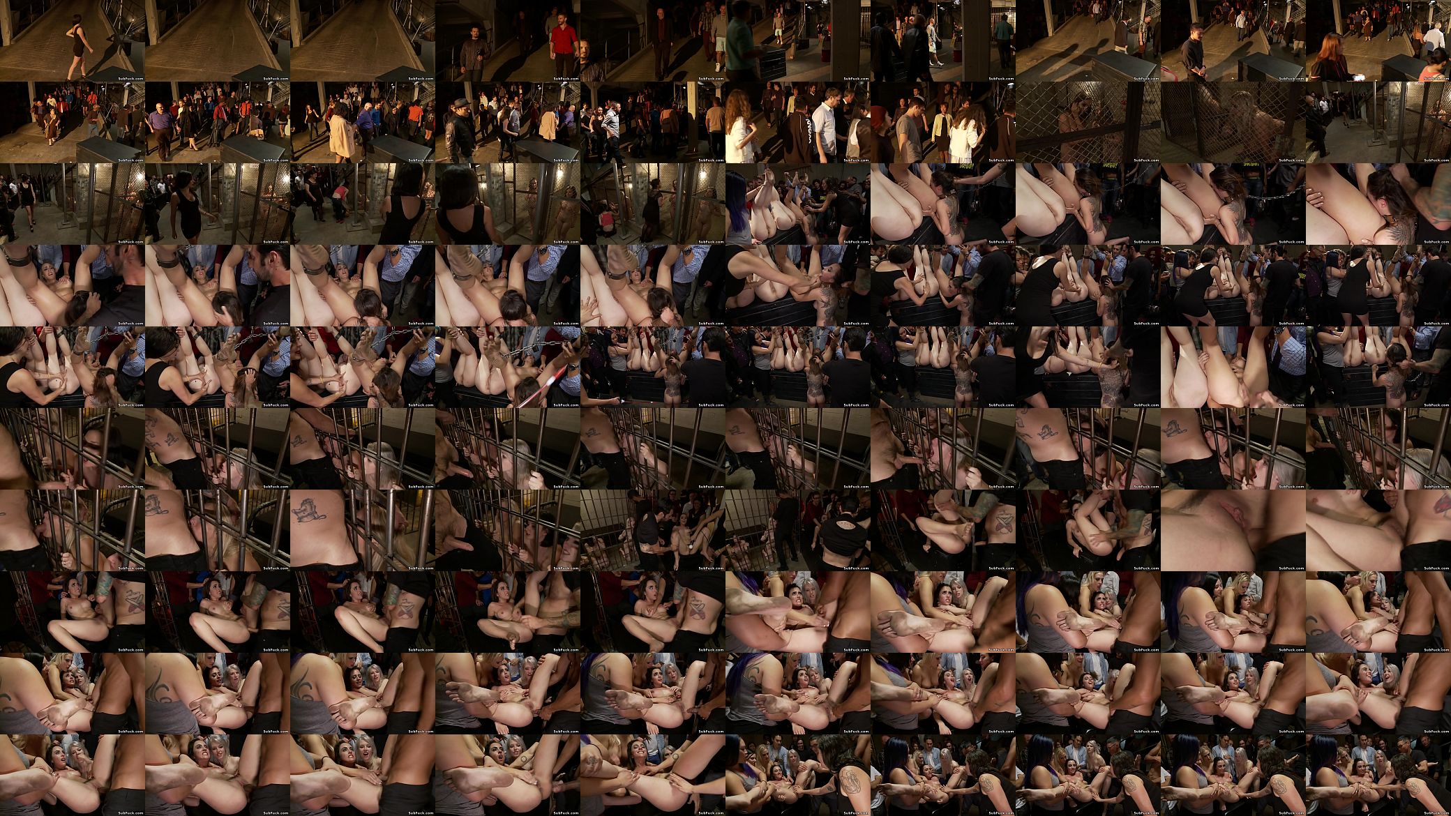 Four sluts orgy public fucking 预览图