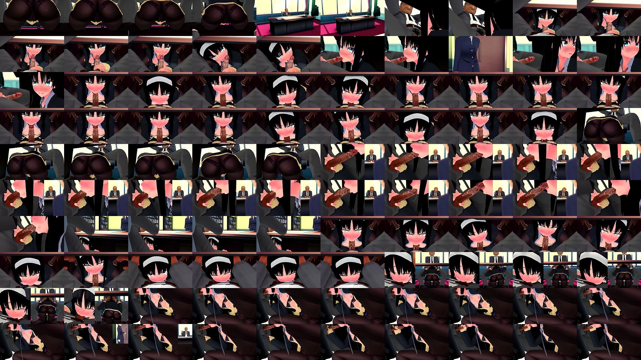 「Incognito」by blendy 13 [Tsukihime MMD R18] 预览图