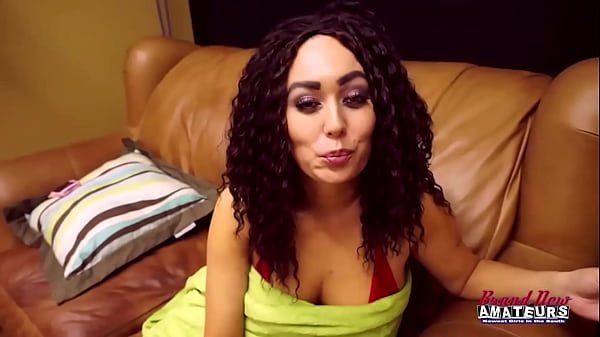 Exotic Brunette Lexxie Strips Off And Tries The Fucking Machine!