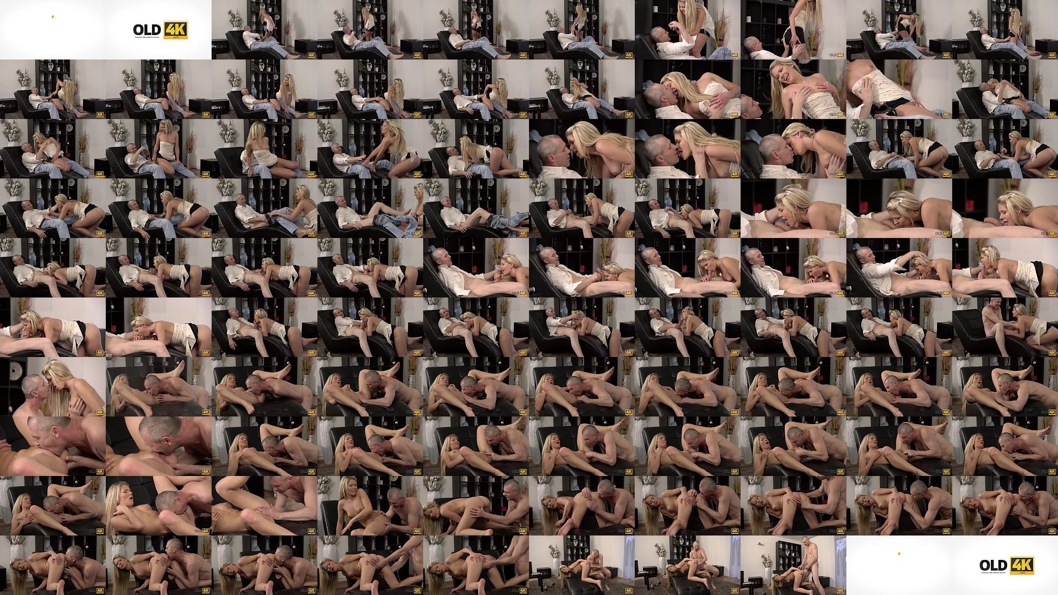 OLD4K. Excited teen welcomes partners old prick inside trimmed twat 预览图