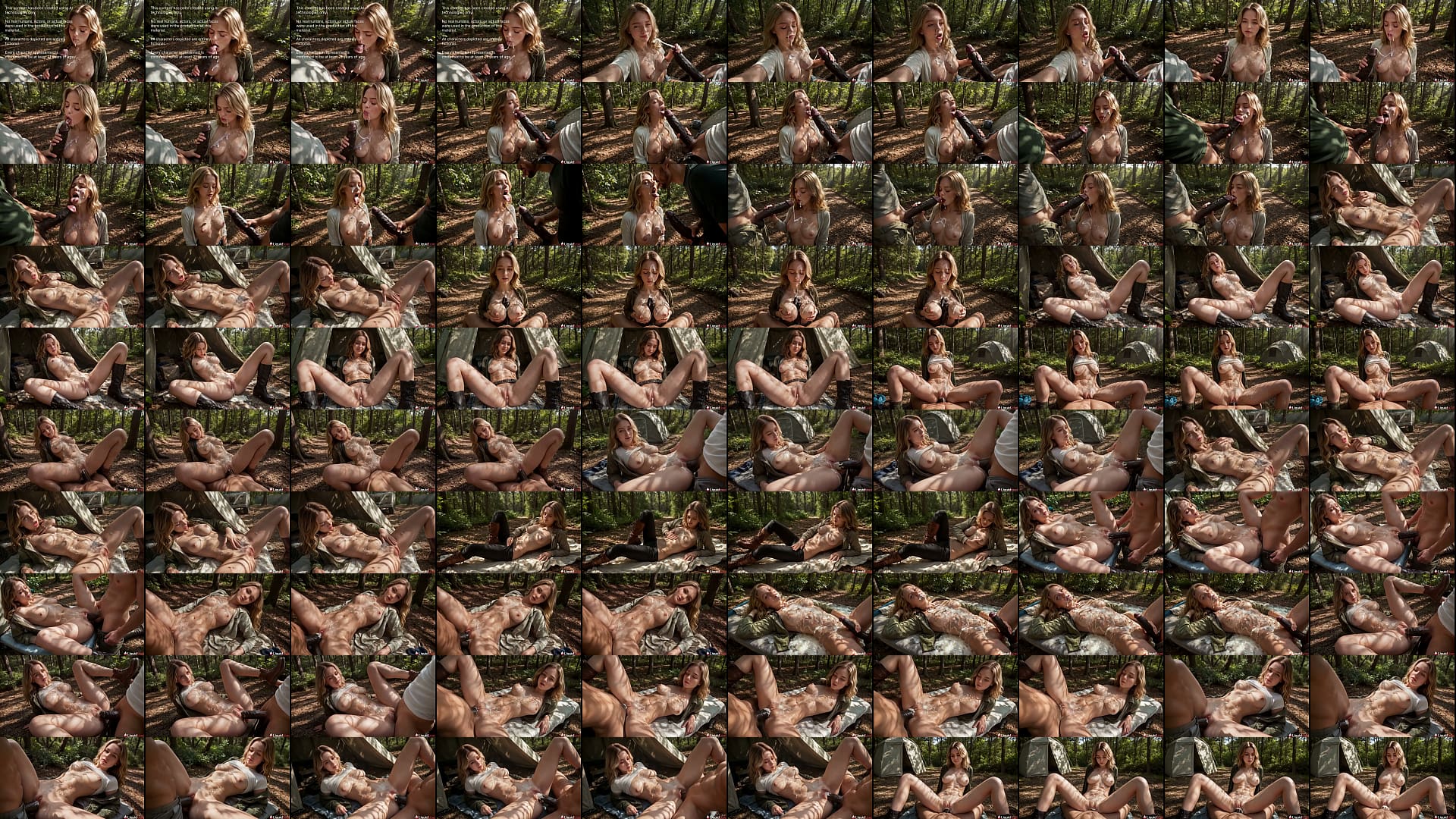 I met a beautiful girl in the woods who begged me to fuck her and cum inside her[AI] 预览图