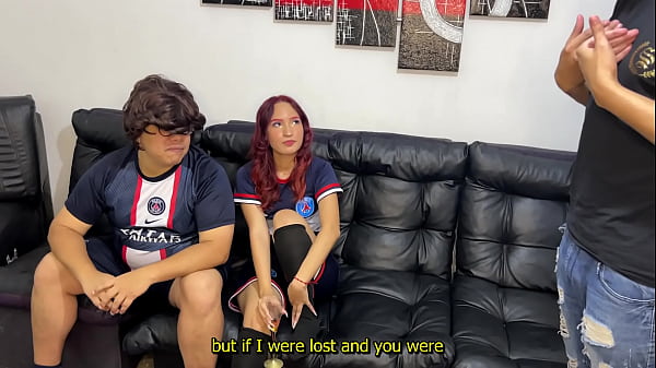 My Stupid Boyfriend Loses the Bet on the Soccer Match with His Friend and I Had to Get Fucked Like a Whore While He Watches Me NTR
