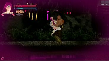 hentai game guilty hell 2 . Hot pink haired lady having sex with a tall man with big cock