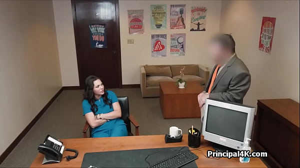 Nurse meets principals big fat dick