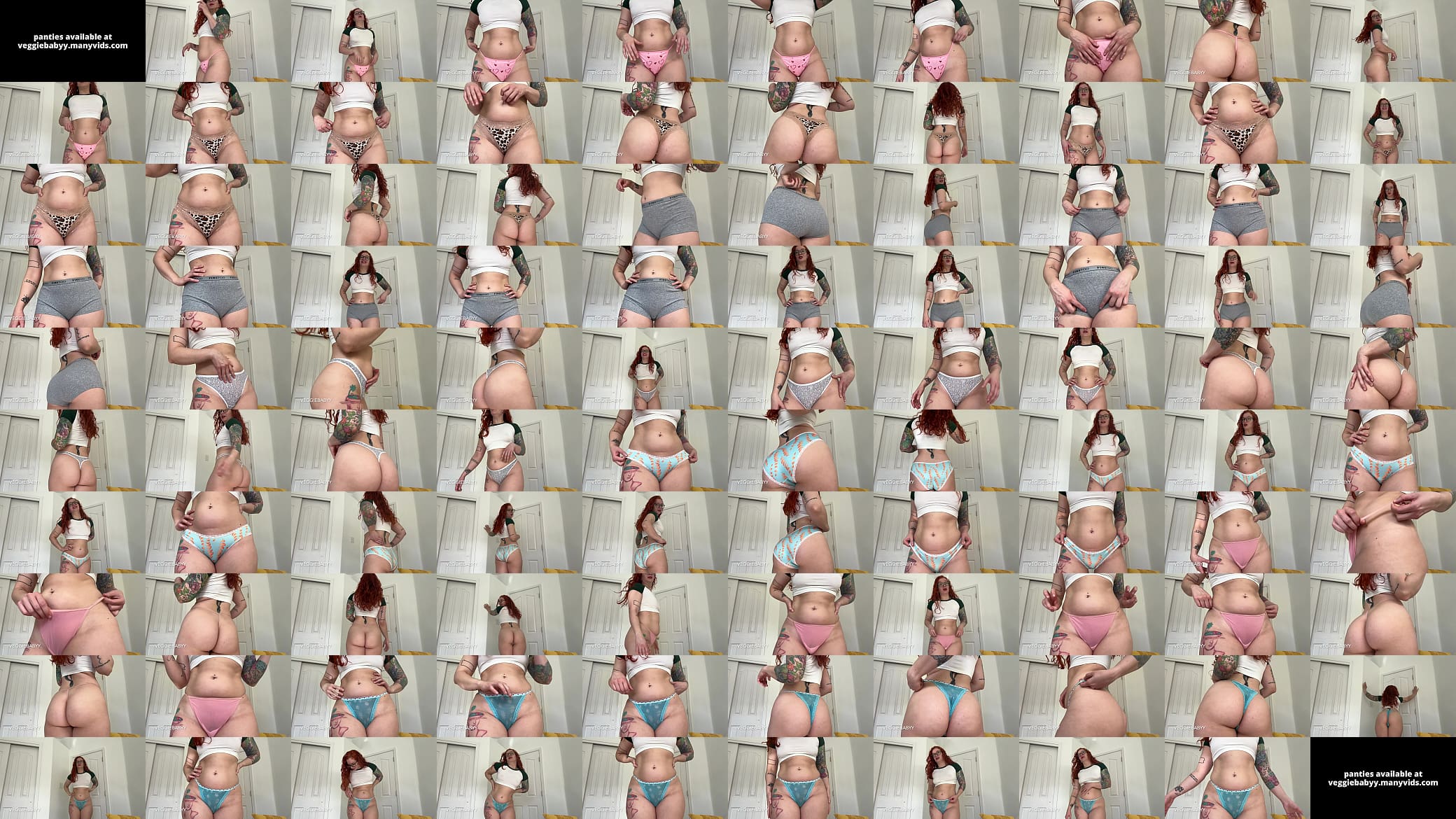 panty try on for store restock September 2025 - panties on Veggiebabyy Manyvids 预览图