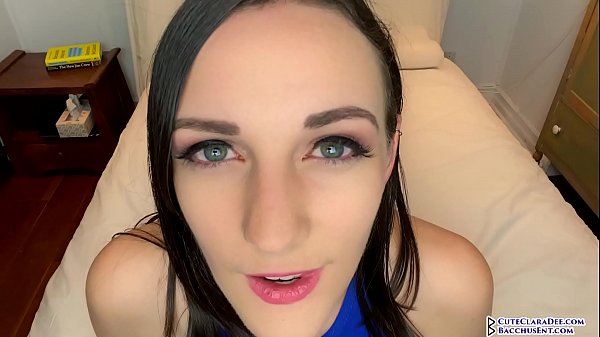 ClaraDee - Clara Dee - Close Up Cum Begging and Cum in Mouth JOI