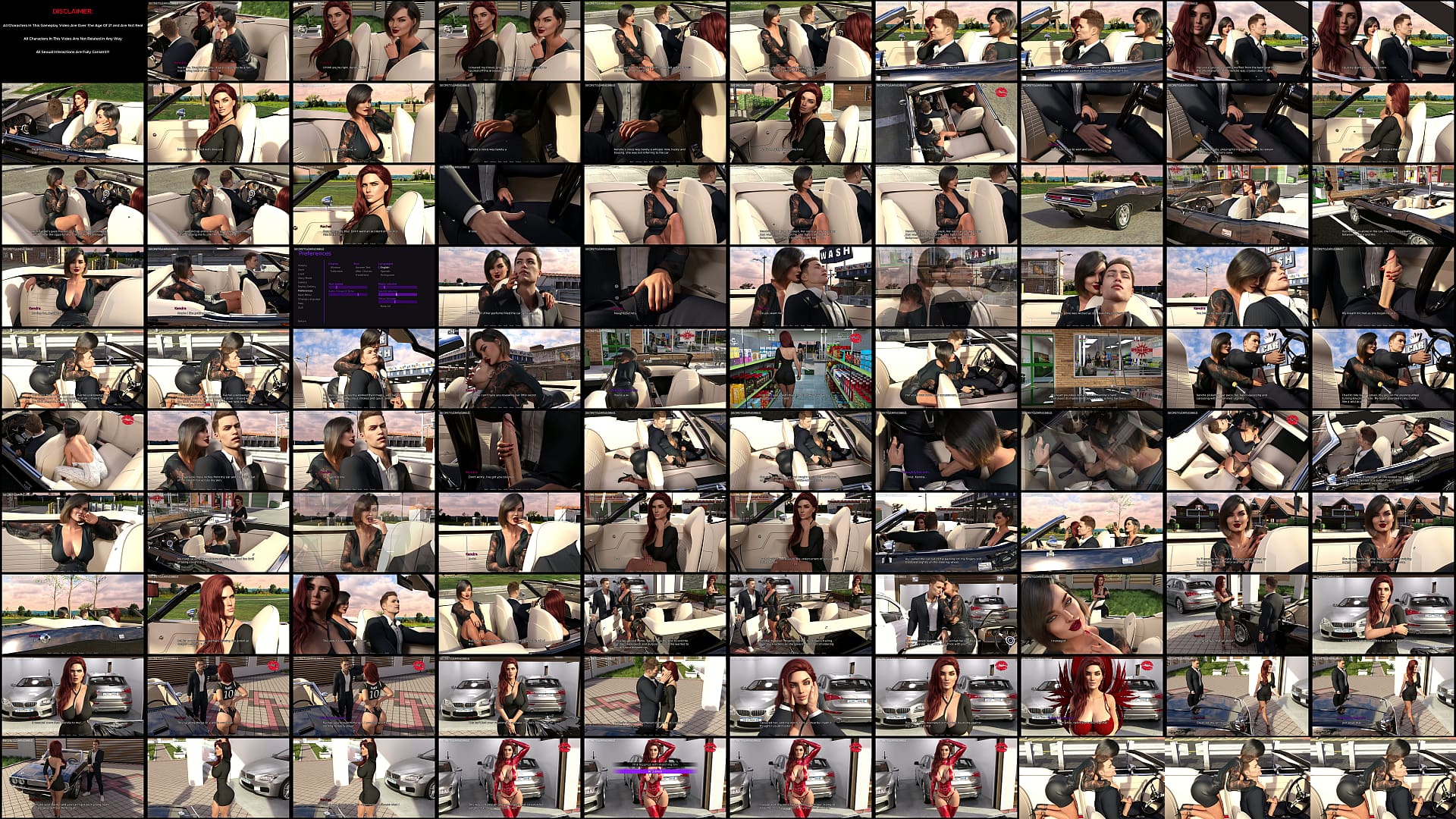 Milfylicious (Part 23) By Maximus - Desperate Slut MILF Stepmom Sucks Huge Cock in The Car 预览图