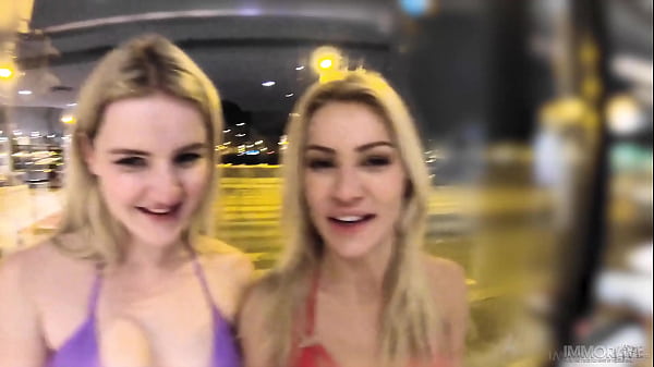 DOUBLE VAGINAL (DV, DVP) LOVER Chloe Temple TWO CREAMPIES in THREESOME w Khloe Kapri &ndash; IMMORAL LIVE 4K